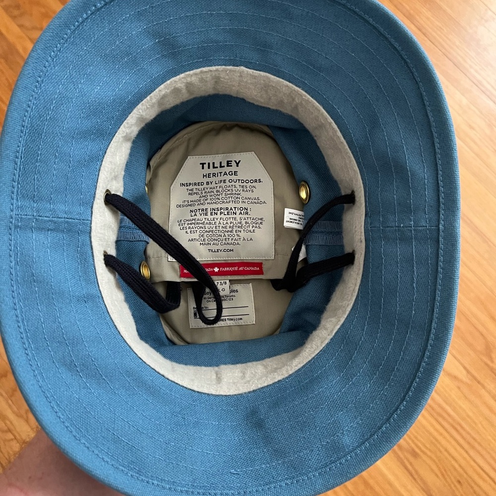 Tilley Heritage Men's Blue Bucket Hat